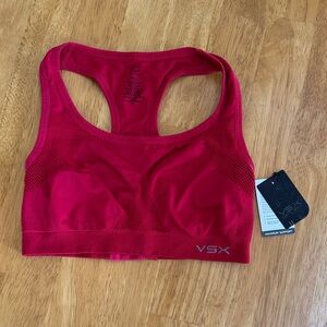🛑 NWT VSX Red Racerback Bra Victoria Secret Maximum Support